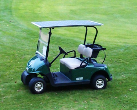 Solarmodule fÃ¼r Golfcarts